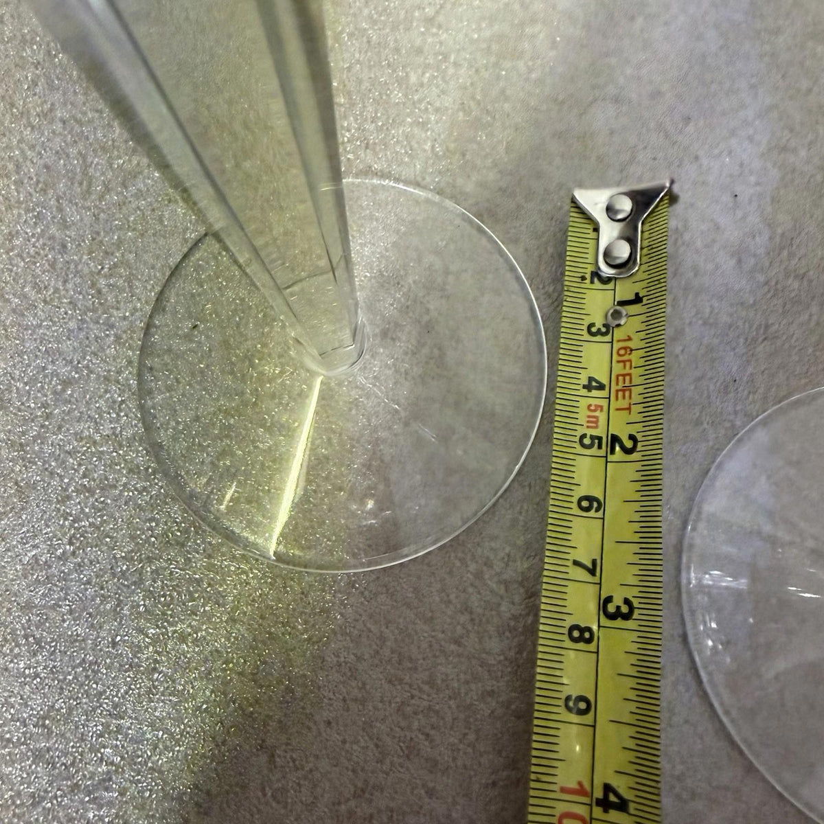 Pair of Waterford Crystal Millennium Collection “Health” Champagne Flutes 9 1/4”