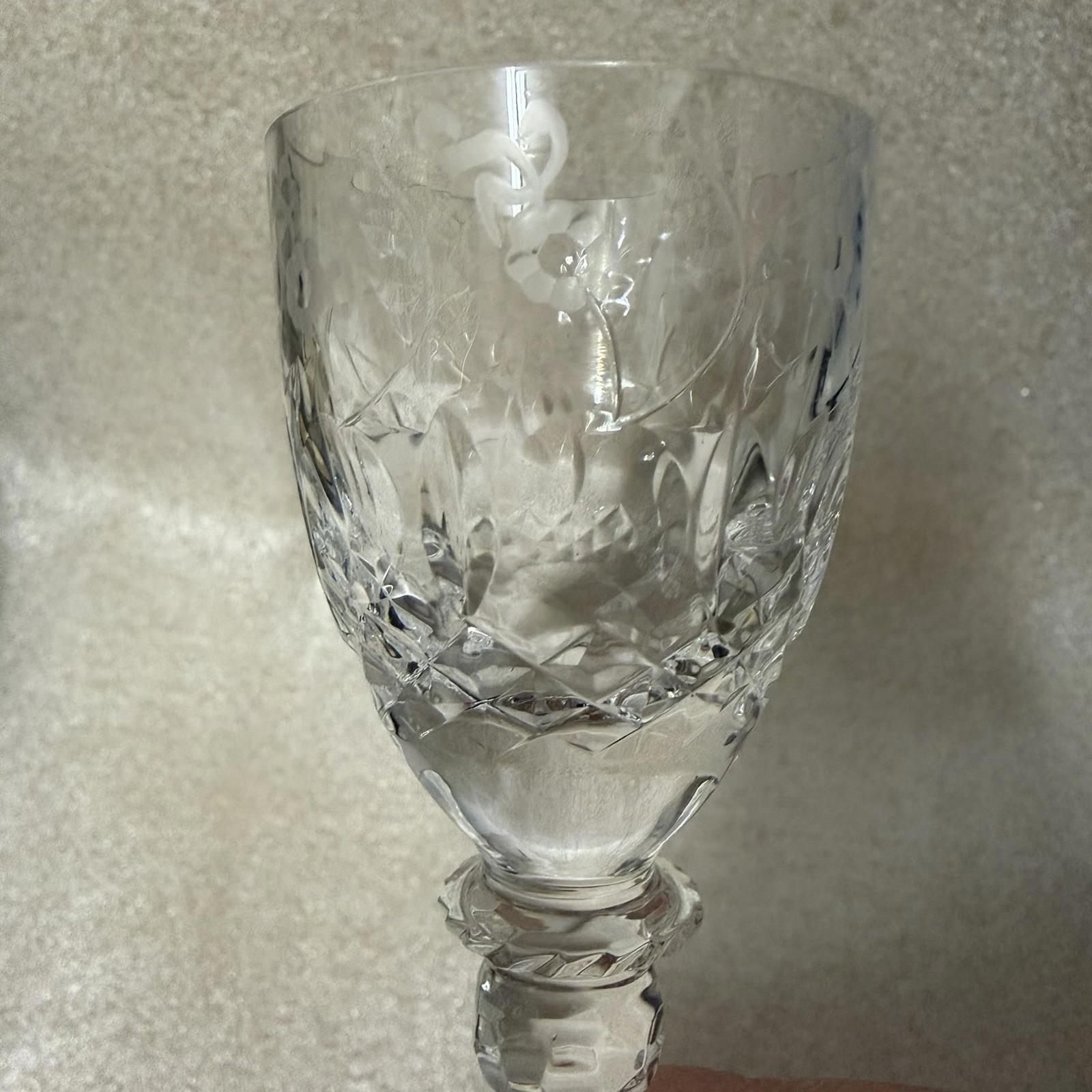 Exquisite Set of 12 Rogaska Gallia Crystal Cordials - 5” Stem Shot Glasses 2oz