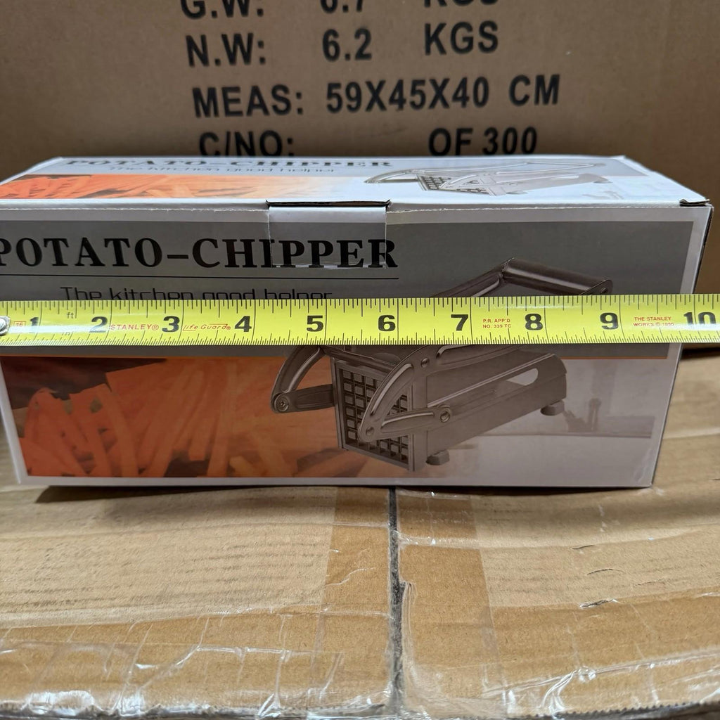 MD-808 Stainless Steel Potato Chipper - Easy French Fry & Veggie Slicer