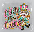 4 Pack Christmas Nutcracker DTF Heat Transfers Funny Design 10 Inch