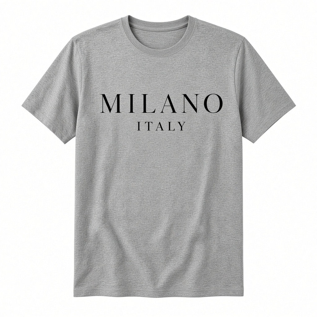 4PCS DTF Transfer Milano Italy Minimal Luxury Text 10in Iron On
