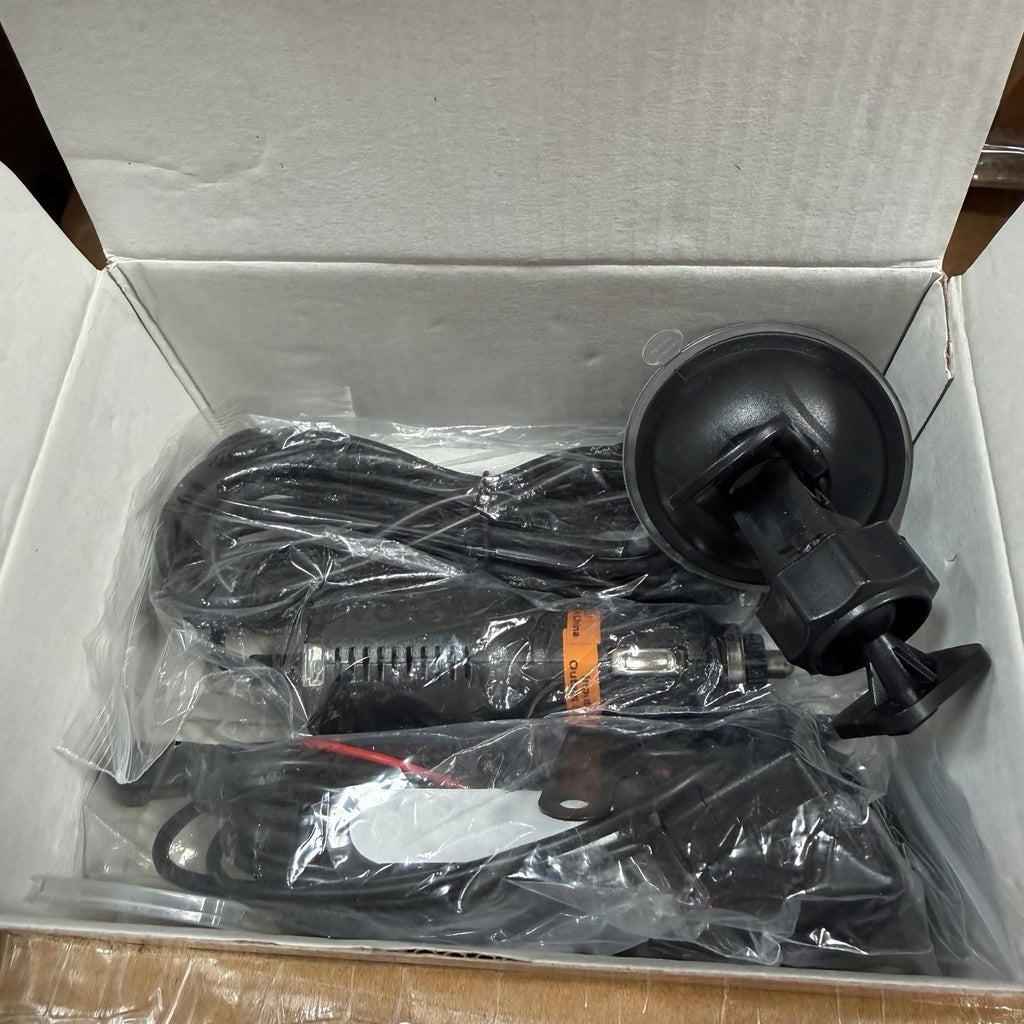 Black Box 1080P Dual Dash Cam - Rearview Mirror Traffic Recorder with 170° Lens