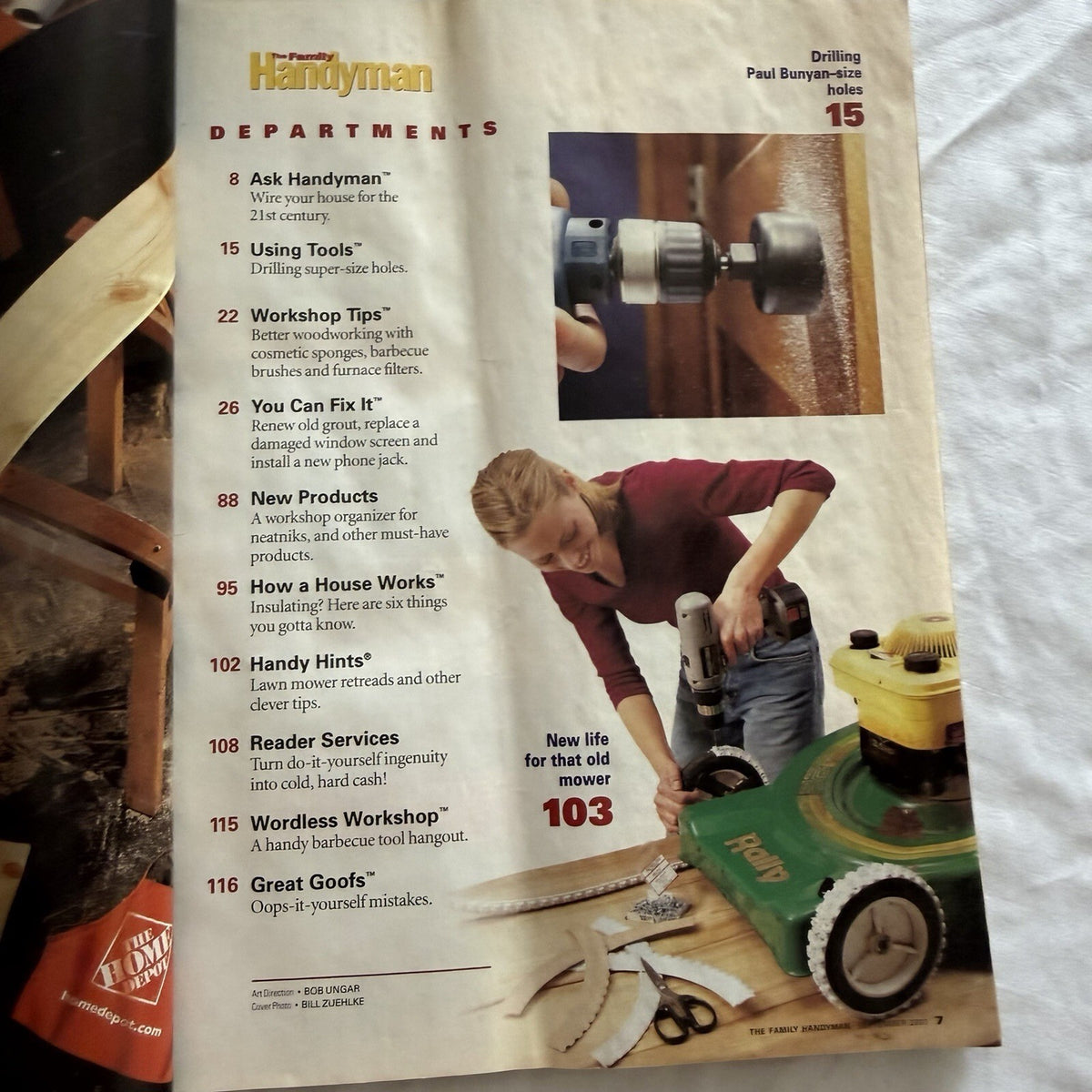 The Family Handyman September 2001 - 5 Kitchen Storage Projects!