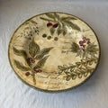 Sorrento Tabletops Unlimited Hand Painted Dinner Plates Italian Tuscany Set 4