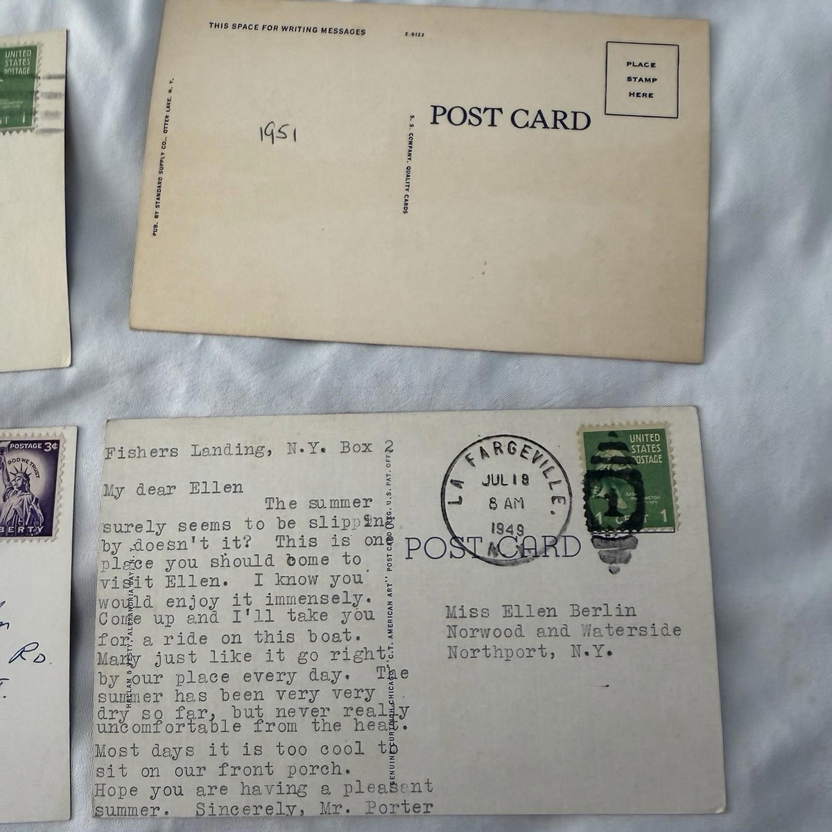 Vintage Postcards Lot 20 - Adirondack Mountains, White Mountains, Lakes, NV