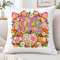 Bows Blooms Pumpkins Fall DTF Transfer 10 Inch Ready to Press Pack of 4