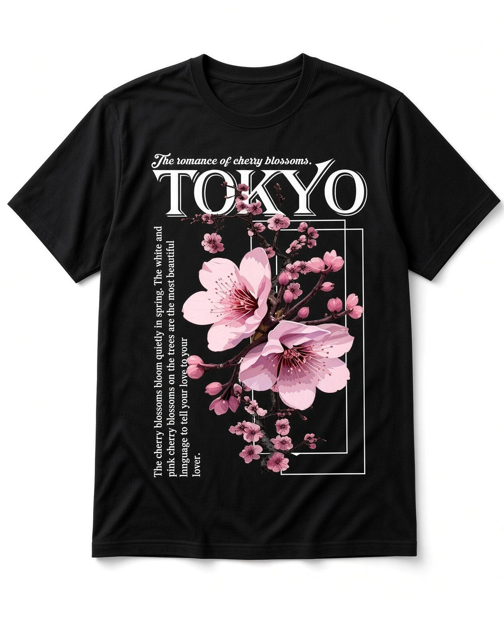 4pcs 10" DTF Transfer Tokyo Cherry Blossom Iron On Heat Press Shirt