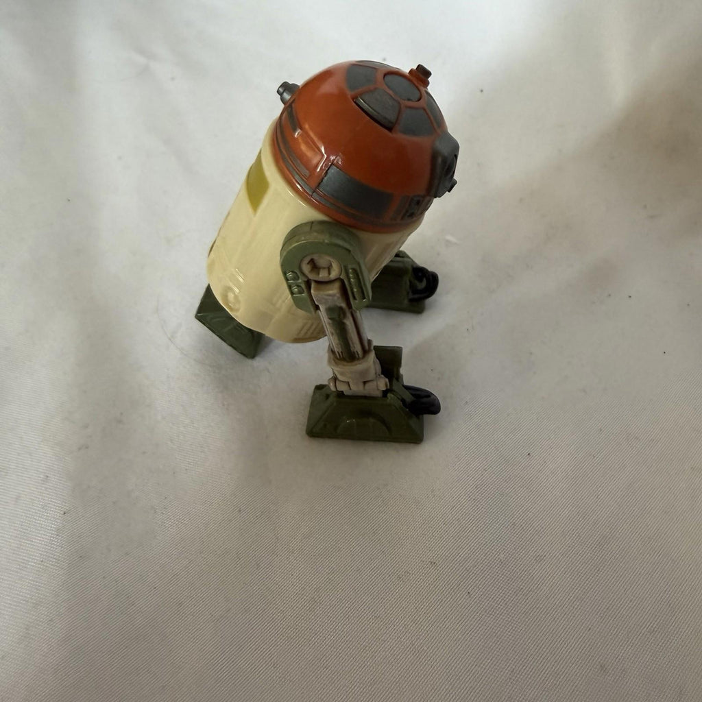 Star Wars Hasbro R2-D2 2004 Action Figure Orange Dome Green Legs LFL