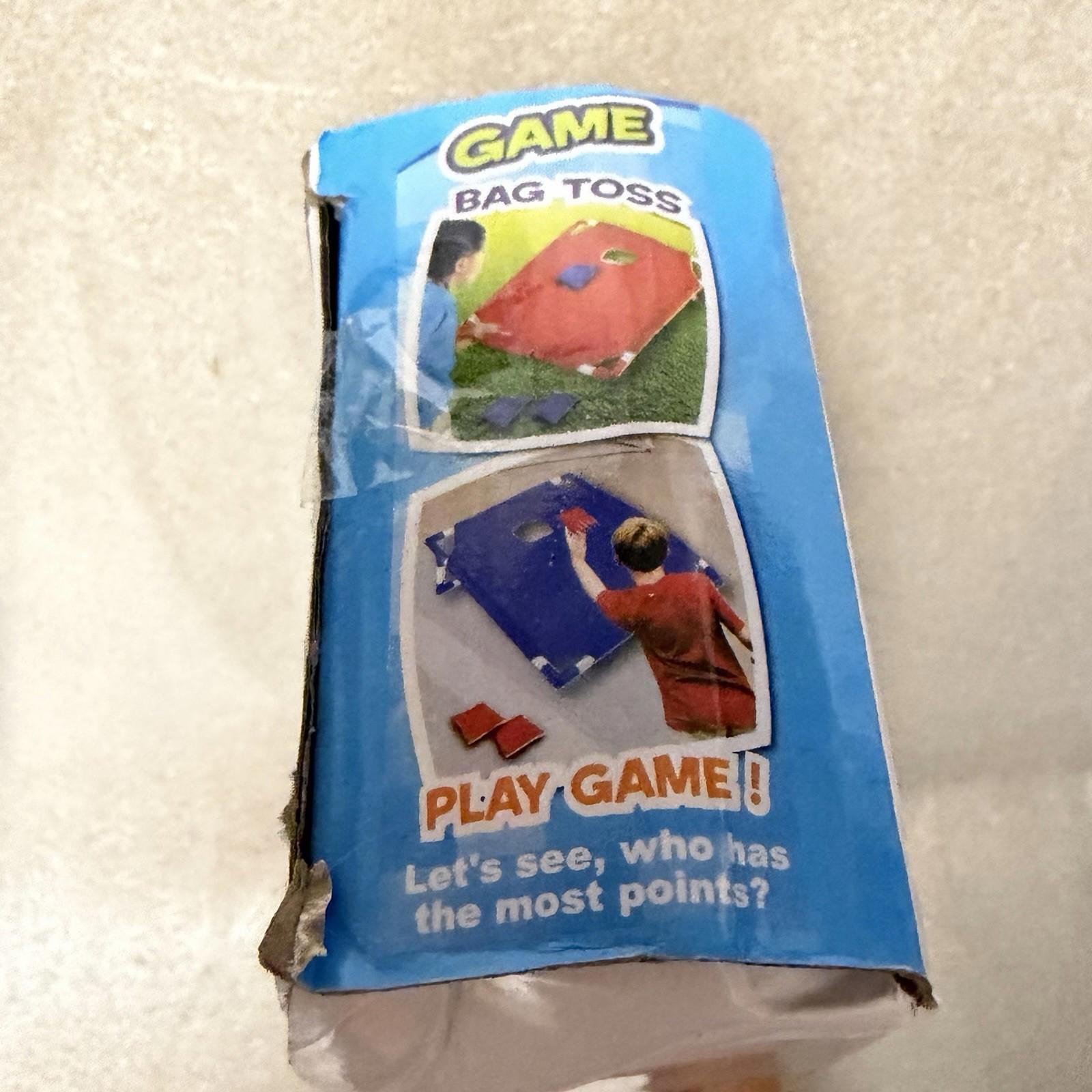 Bean Bag Toss Game Set Portable Indoor/Outdoor 6 Bags