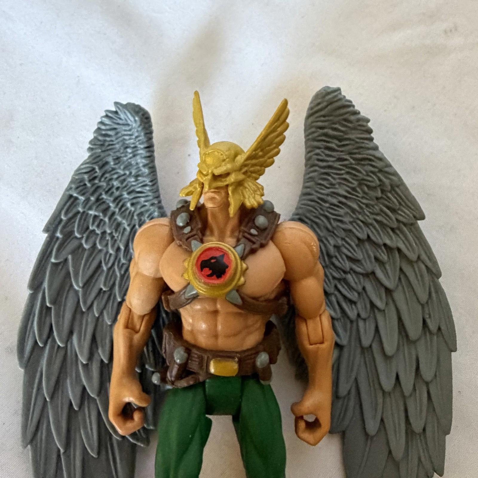 DC Comics Hawkman Action Figure 4” Gray Wings Mattel 2008 Superhero Toy