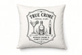 True Crime Social Club DTF Transfer 4 Pack 10 Inch Murder Show Quote