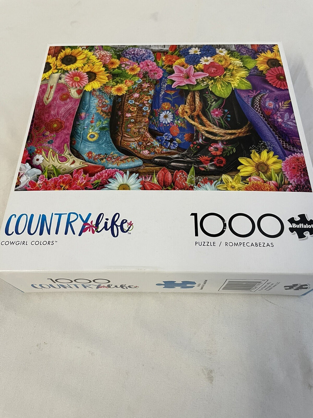 Cowgirl Colors Buffalo Games Country Life 1000 Piece Jigsaw Puzzle