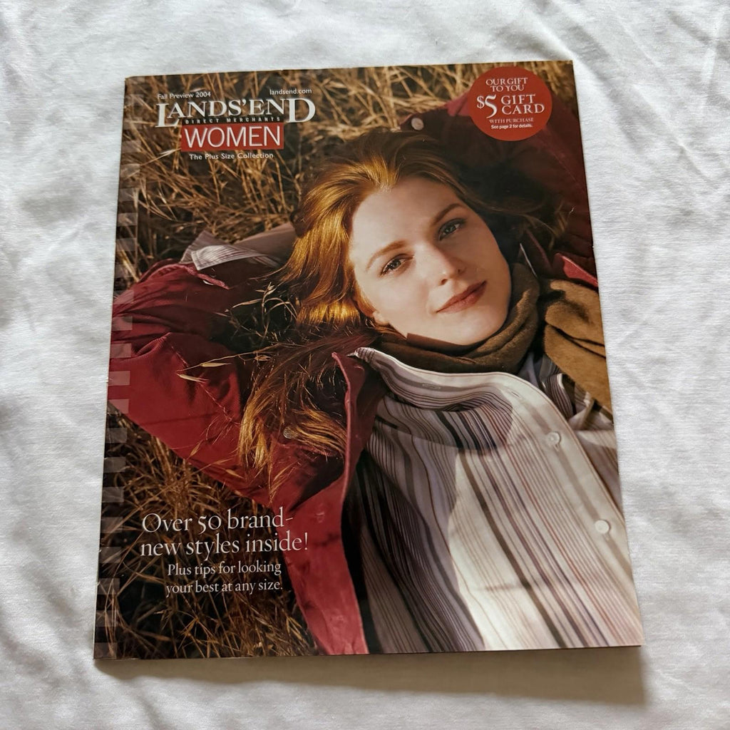 Lands’ End Fall Preview 2004 Catalogs – Women’s Cashmere & Plus Size Editions