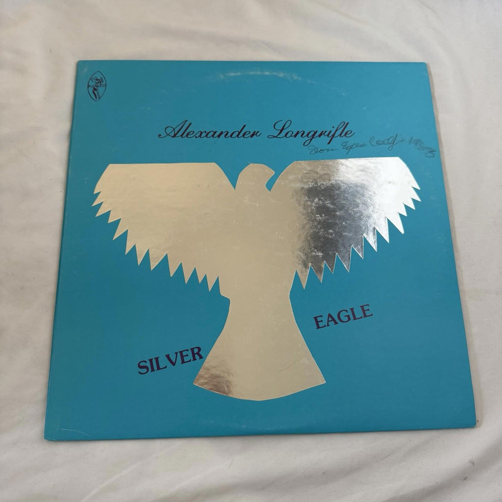 Alexander Longrifle – Silver Eagle Autographed P.I.N.T.O. Records (1979 LP)