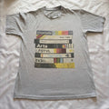 Vintage Coachella Festival Gray T-Shirt Size S Vintage Wristband Graphic Merch