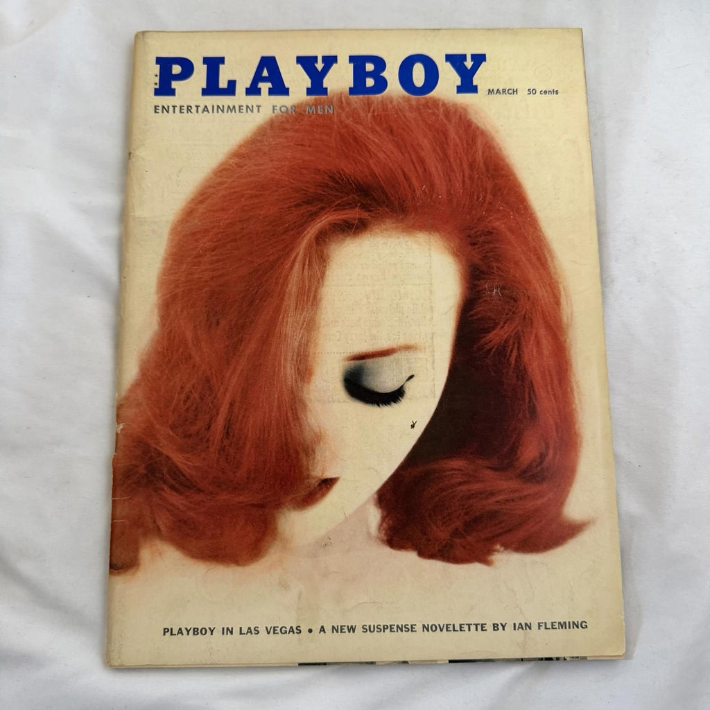 Vintage Playboy March 1960: Sally Sarell Playmate + Ian Fleming Bond Story
