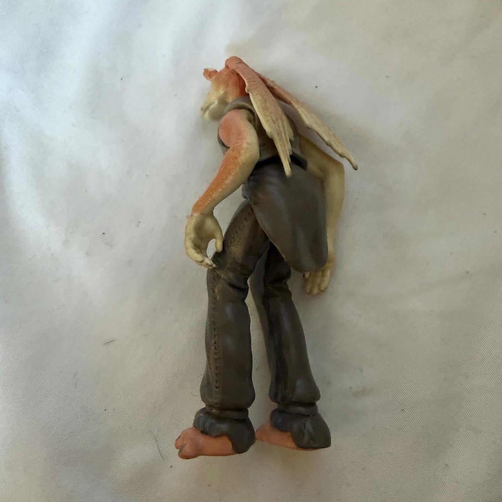 Star Wars Jar Jar Binks Action Figure 3.75” Hasbro Phantom Menace Gungan