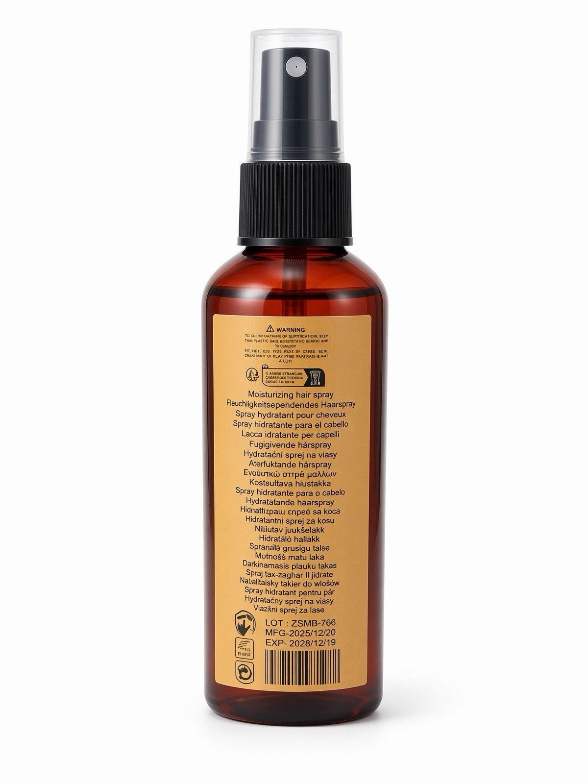 SUMVX Ginger Hair Care Spray 3-in-1 Leave-In Rosemary Batana Oil 100ml