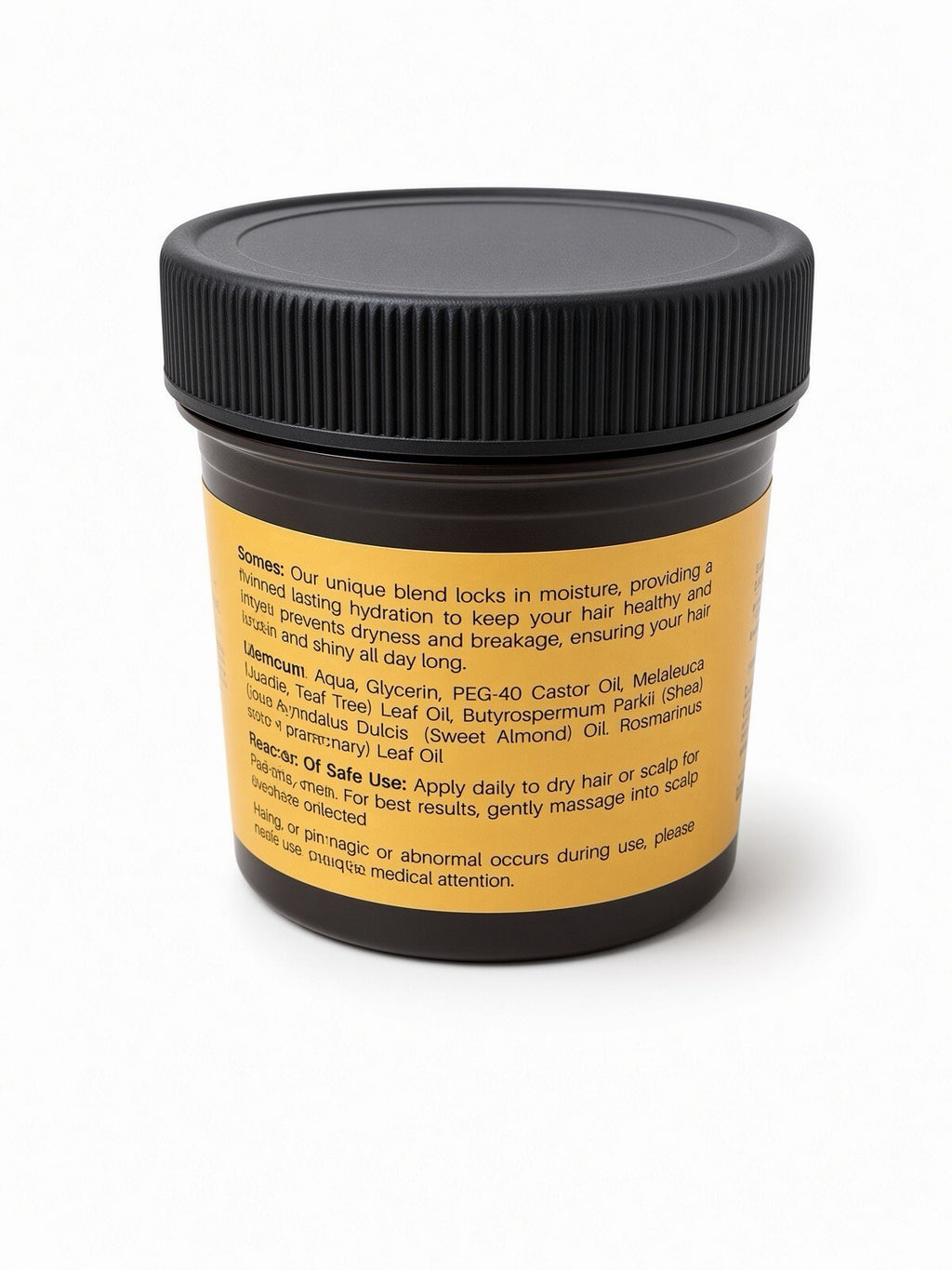 Jamaican Black Castor Oil Hair & Scalp Moisturizer 100g Rosemary Shea Almond