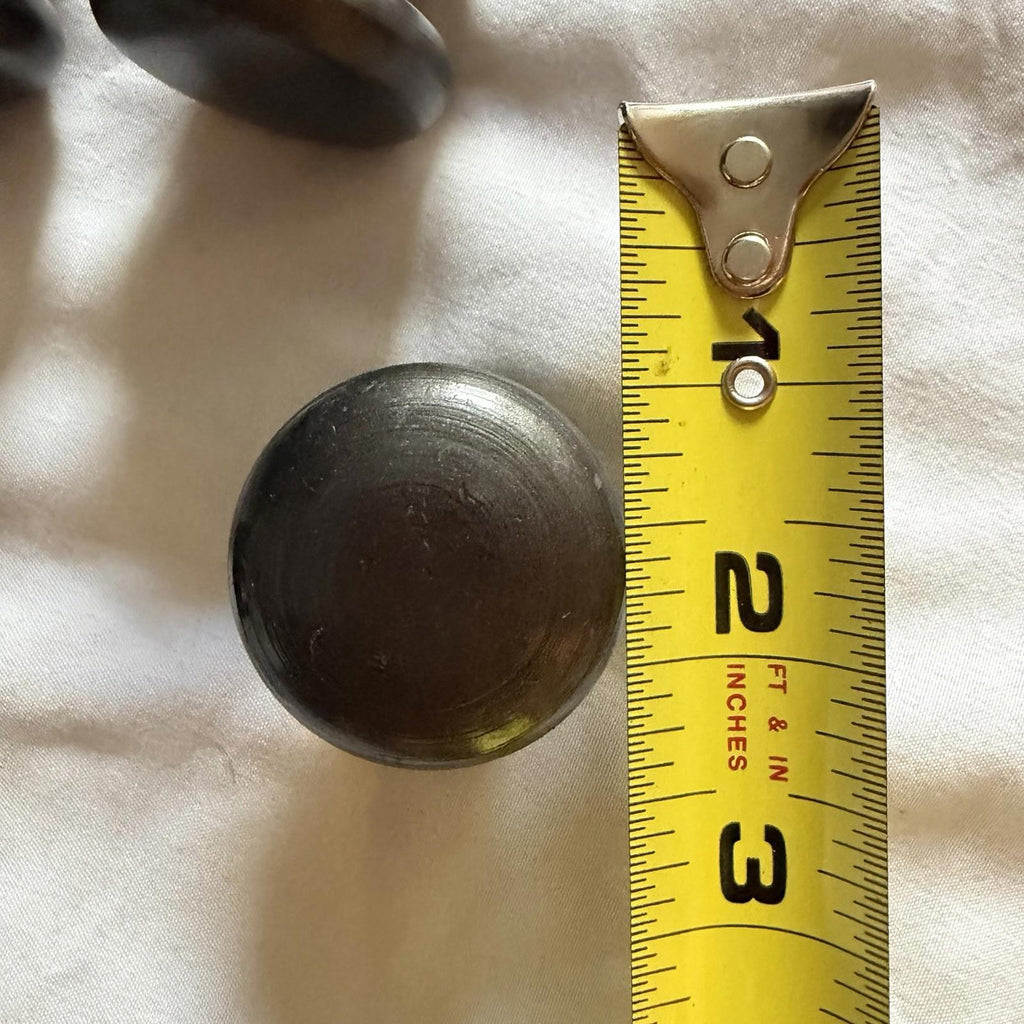 RH Mushroom Cabinet Knobs Set of 5 - Oil Rubbed Bronze, New, India