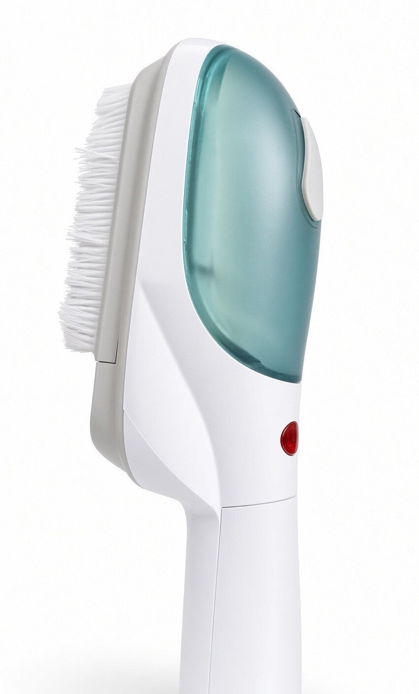Handheld Travel Steamer Iron 750W Portable Clothes Wrinkle Remover Brush & Pad