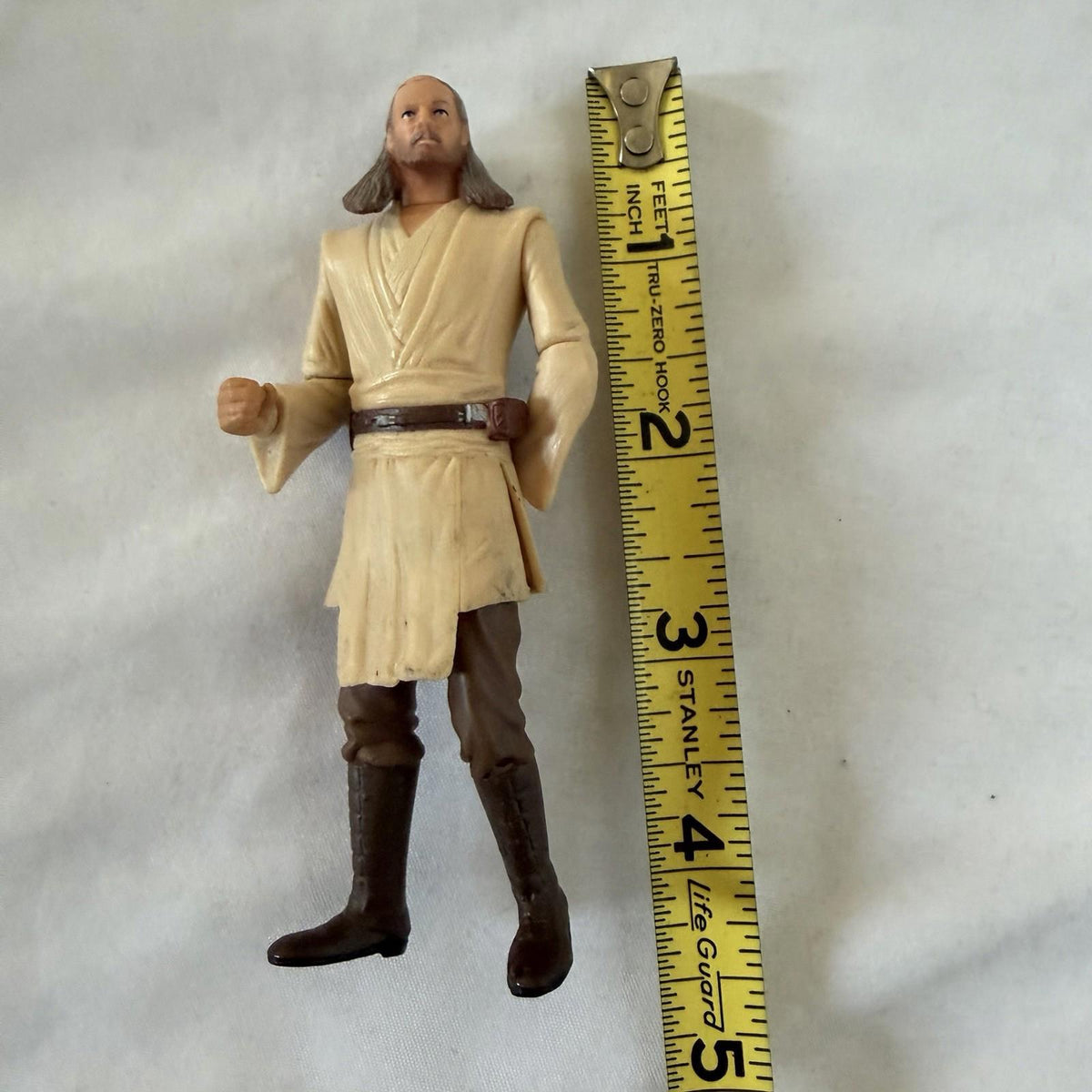 Star Wars Hasbro Qui-Gon Jinn Jedi Master 1999 Episode I Loose Action Figure