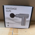 Massage Gun Deep Tissue Percussion Massager w/ 4 Heads USB New