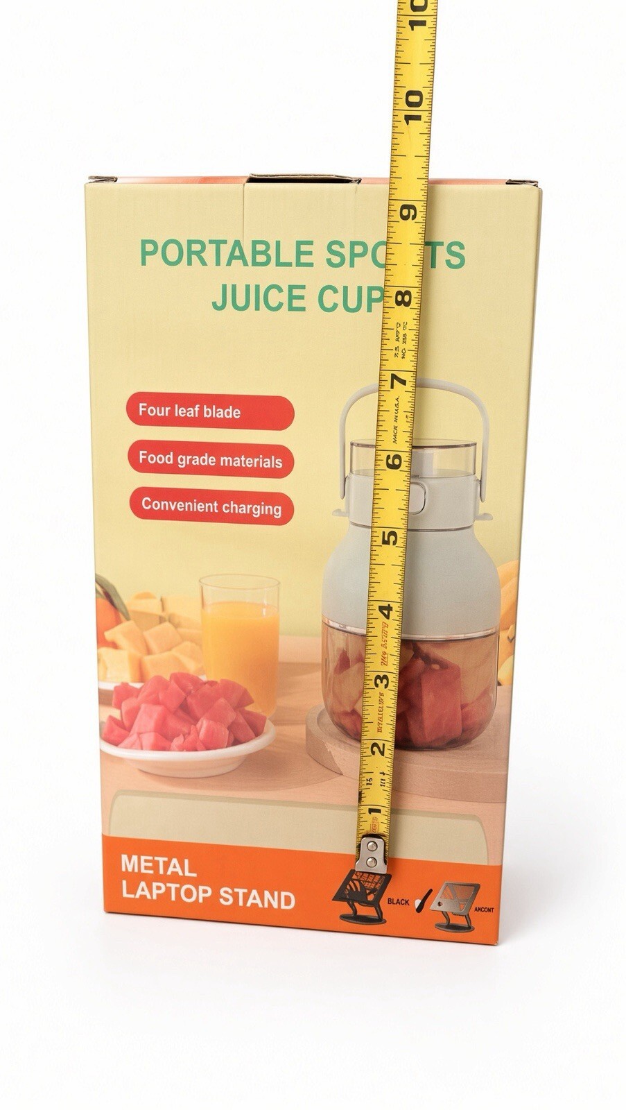 Portable Sports Juice Cup 500ml USB Blender Bottle Rechargeable 70W