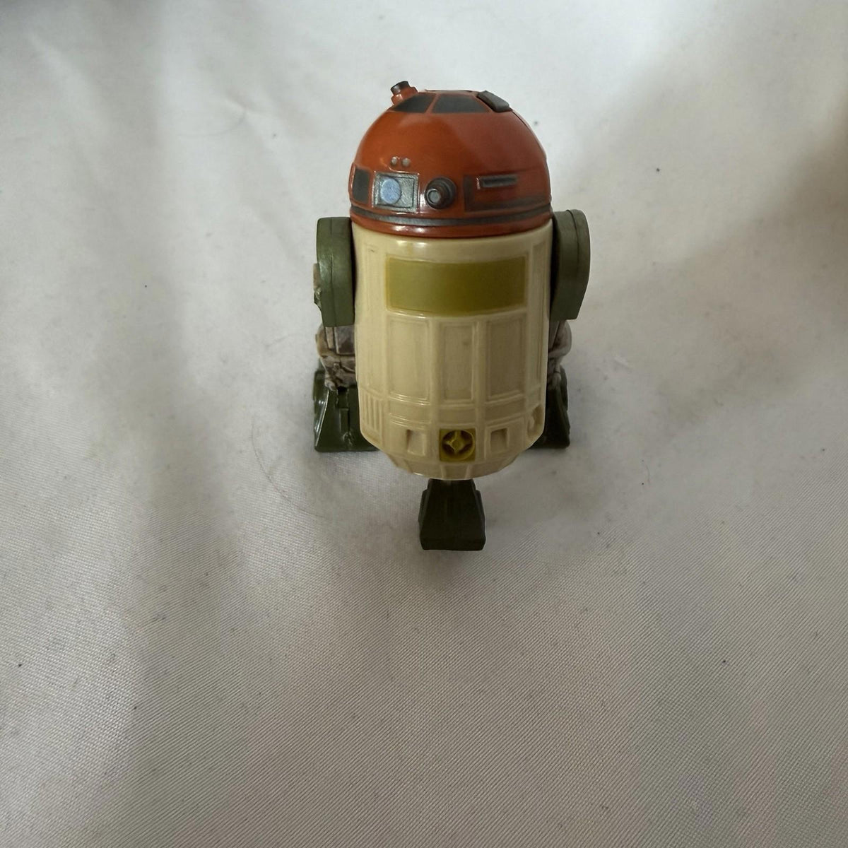 Star Wars Hasbro R2-D2 2004 Action Figure Orange Dome Green Legs LFL