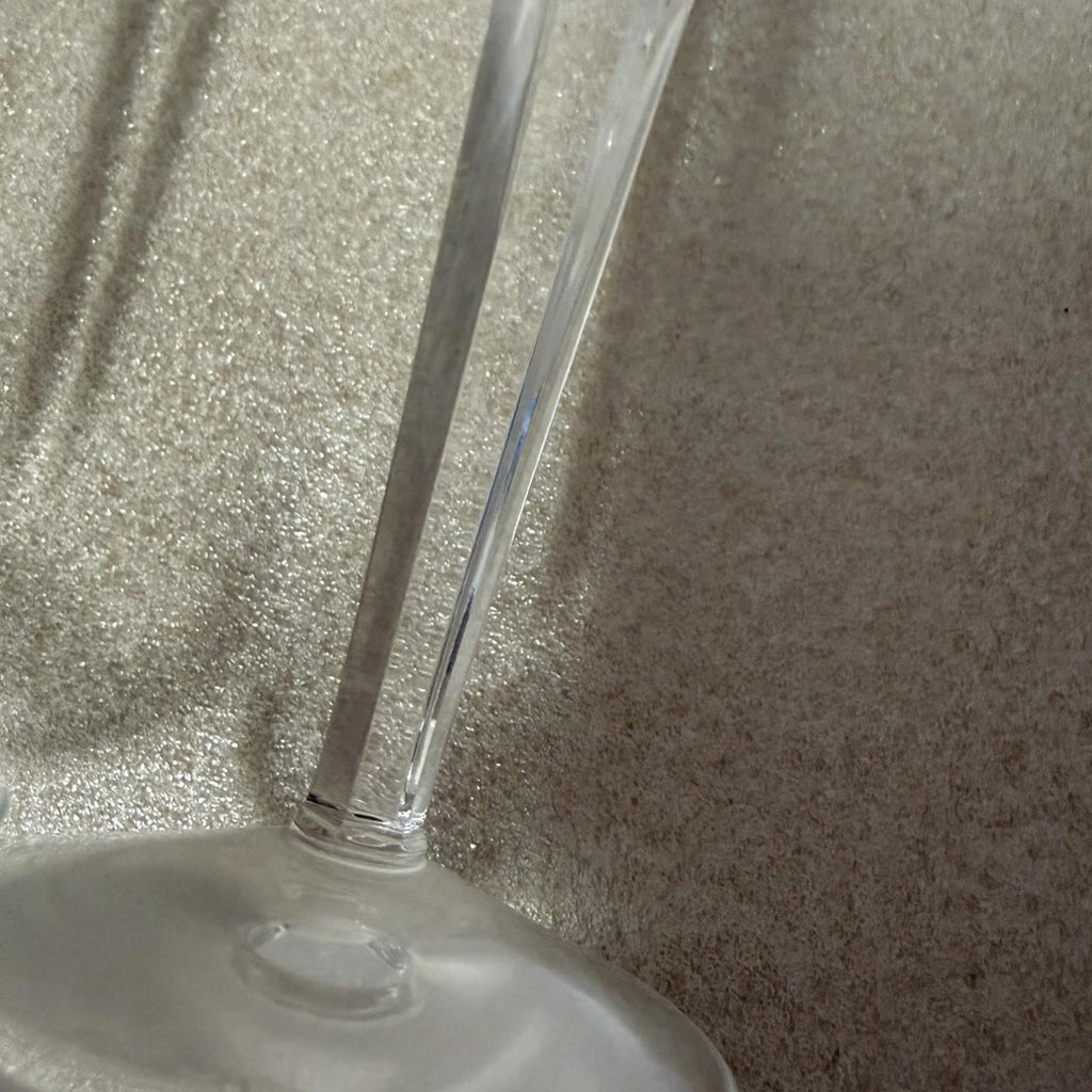 Pair of Waterford Crystal Millennium Collection “Health” Champagne Flutes 9 1/4”