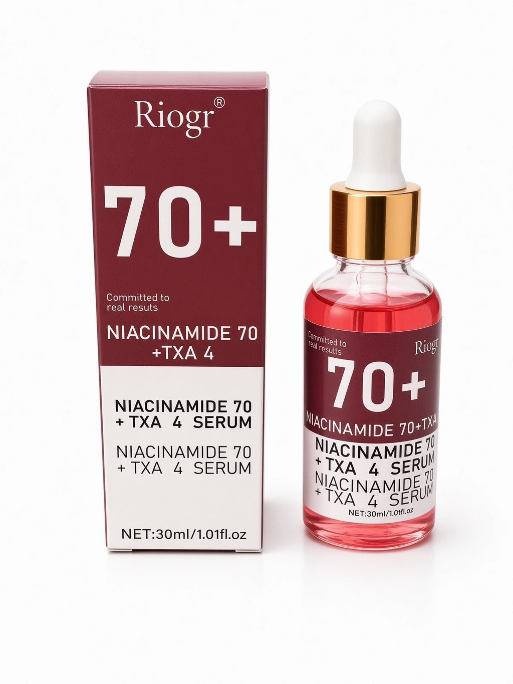Riogr 70+ Niacinamide 70 + TXA 4 Face Serum 30ml Moisturizing Skin Car