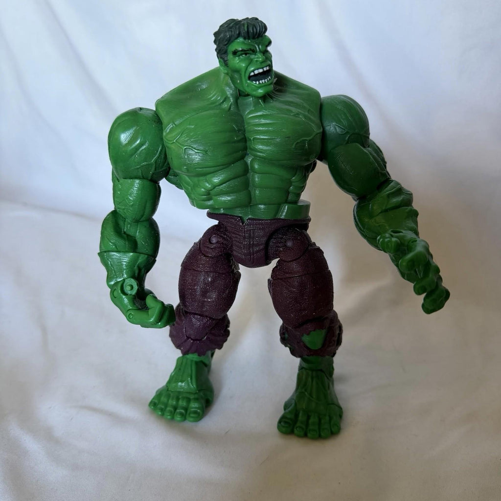 Marvel Hulk Action Figure 7” Toy Biz 2003 Green Avengers Loose