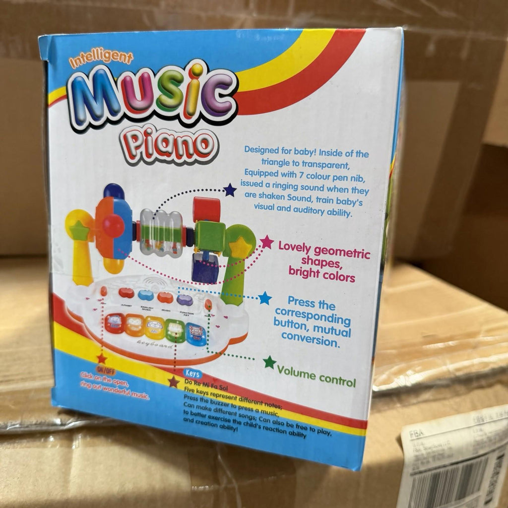 Intelligent Music Piano Educational Toy Ages 3+ Lights & Sounds