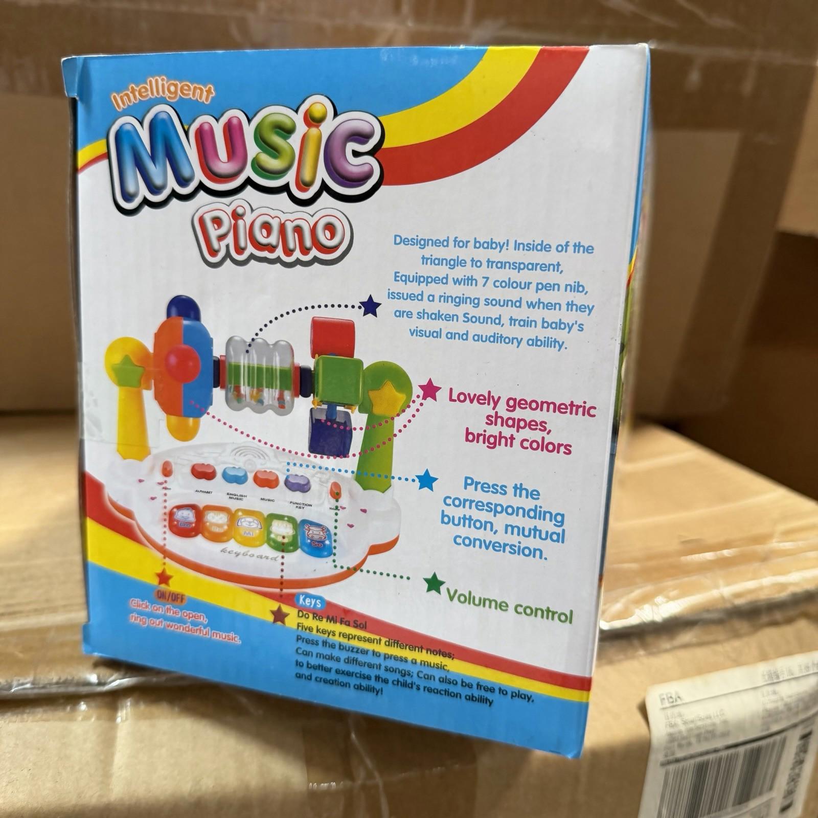 Intelligent Music Piano Educational Toy Ages 3+ Lights & Sounds