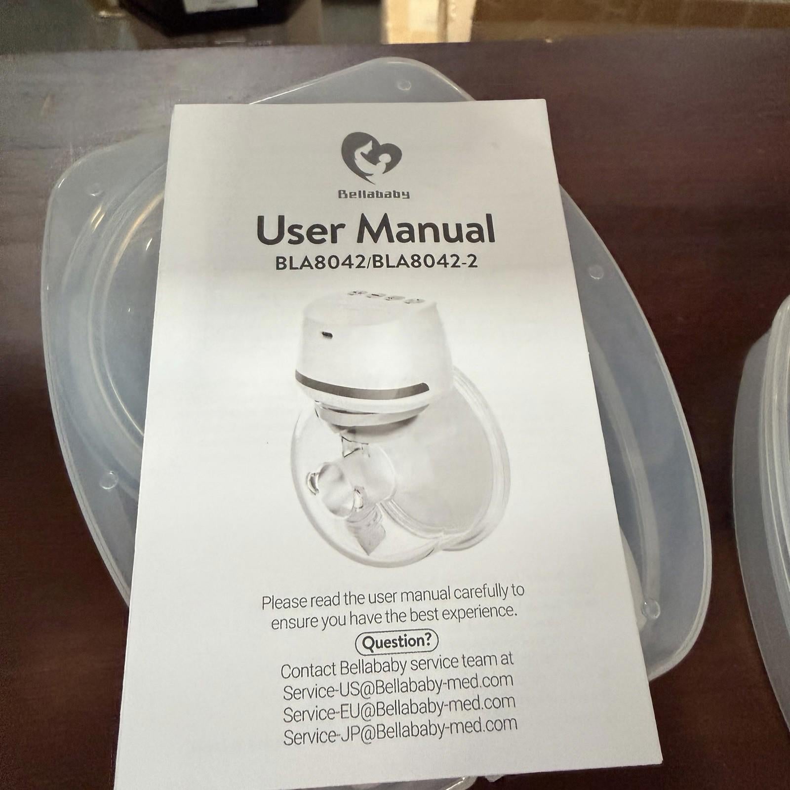 Bellababy Wearable Hands-Free Breast Pump 2-Pack (BLA8042-2)