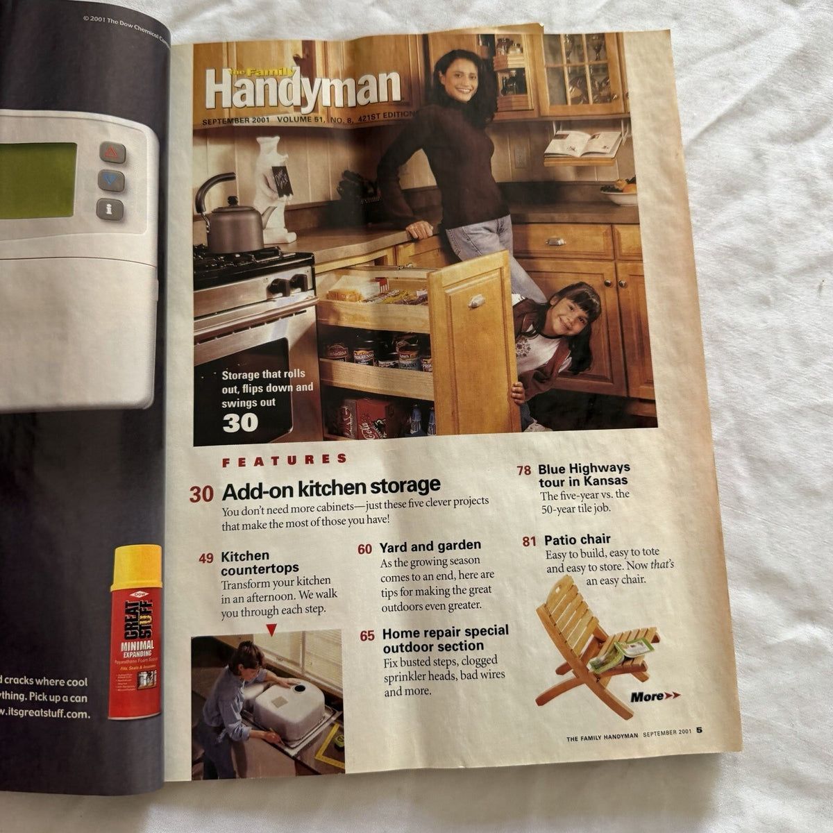 The Family Handyman September 2001 - 5 Kitchen Storage Projects!