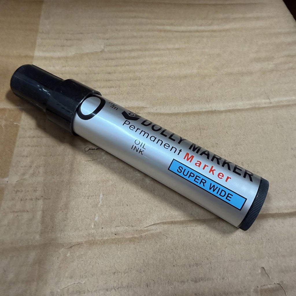 Dolly DLY-6868 Super Wide Permanent Markers 10-Pack Oil Ink