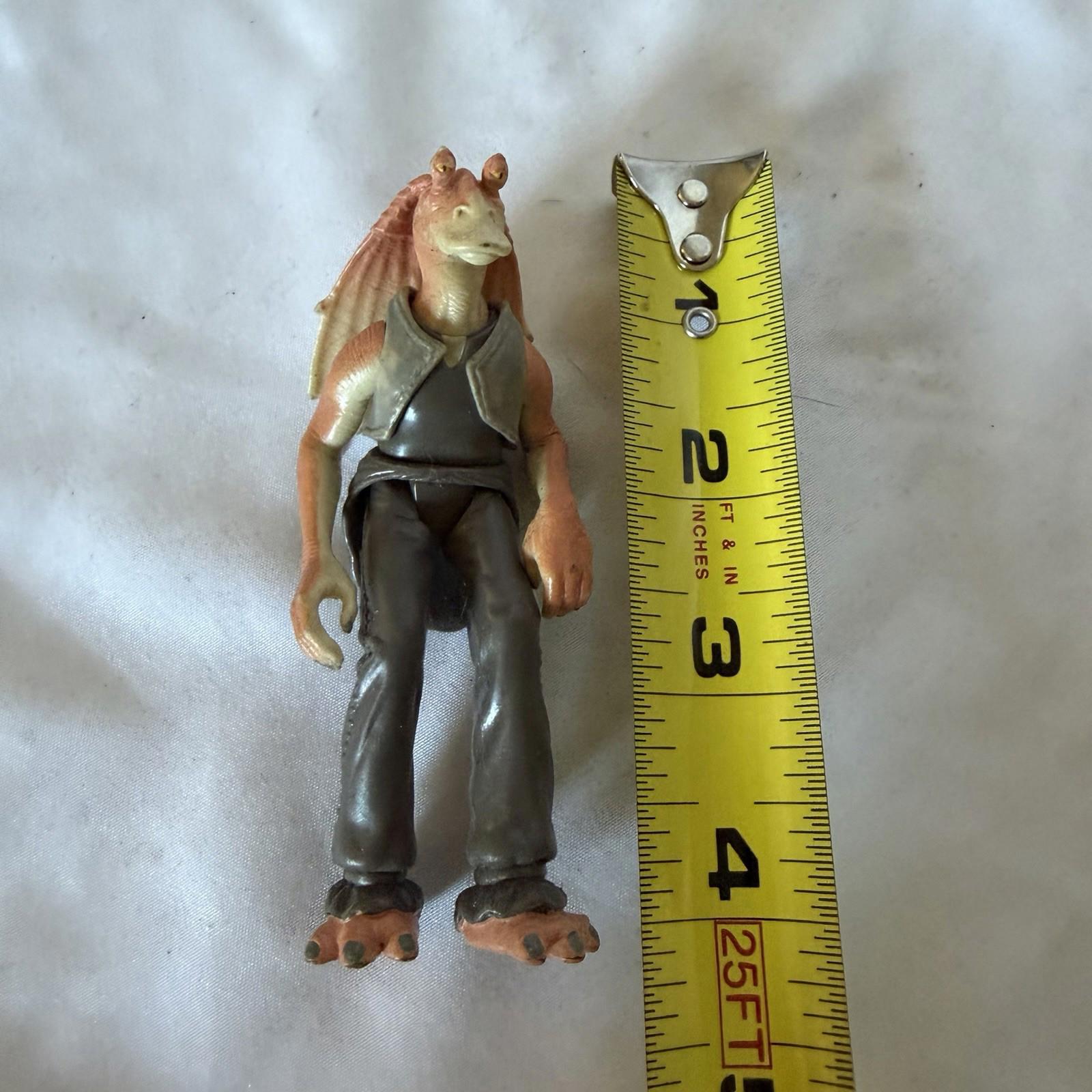 Star Wars Jar Jar Binks Action Figure 3.75” Hasbro Phantom Menace Gungan