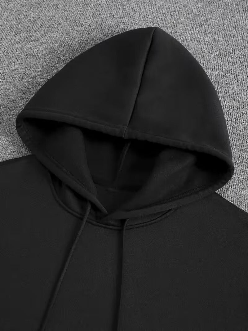 Los Angeles Black Hoodie Men’s Urban City Collage West Coast Graphic Pullover