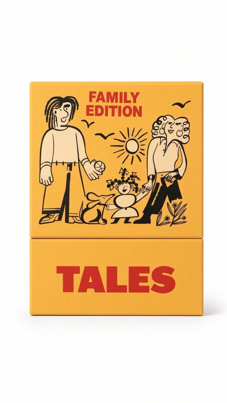 TALES Family Edition Card Game 150 Questions Family Bonding Conversation Deck