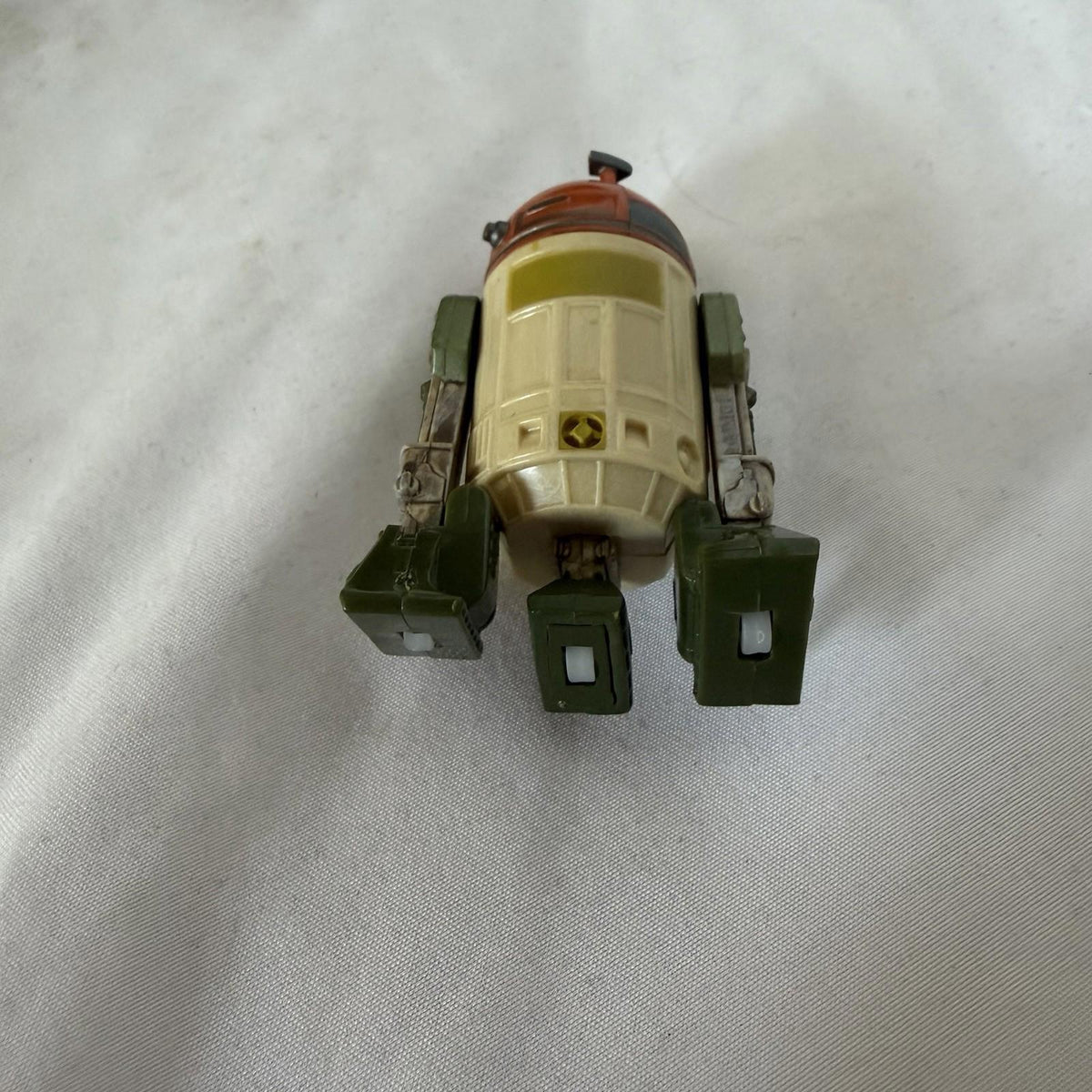 Star Wars Hasbro R2-D2 2004 Action Figure Orange Dome Green Legs LFL