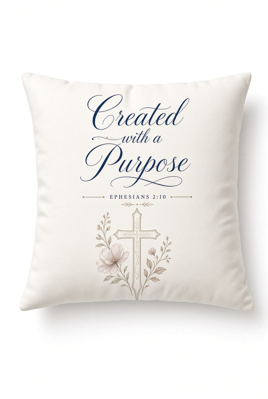 4pcs 10in Created with a Purpose Ephesians 2:10 DTF Transfer