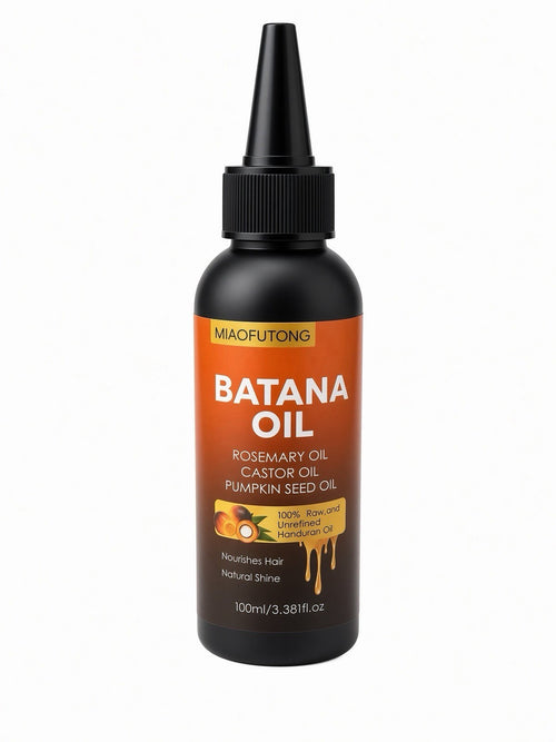 3PC Batana Oil Hair Care Set Raw Batana Rosemary Castor Pumpkin Seed Scalp Oil