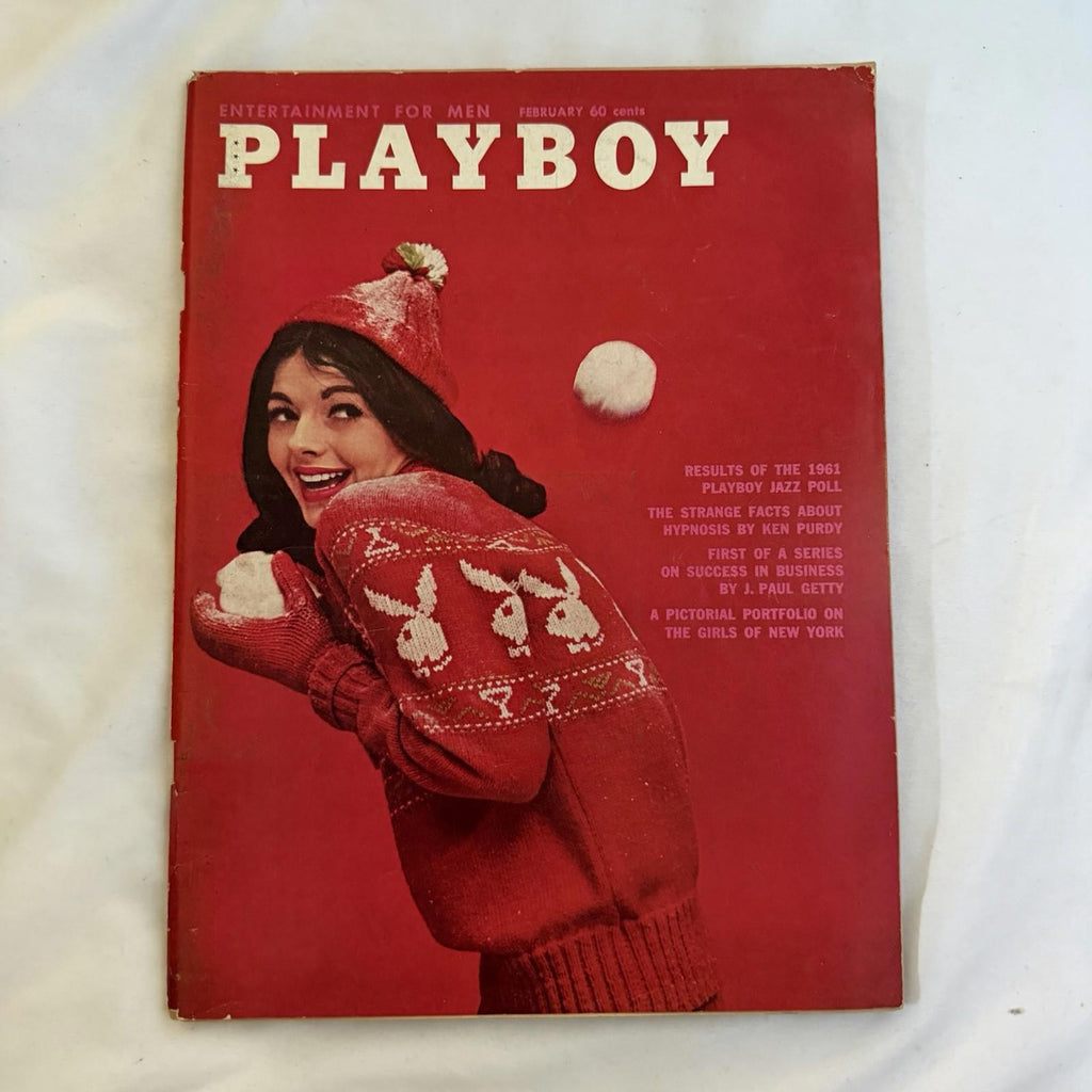 Vintage Playboy Feb 1961 Barbara Lawford Cover Jazz Poll Getty