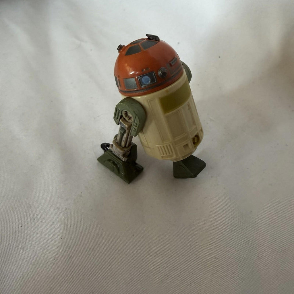 Star Wars Hasbro R2-D2 2004 Action Figure Orange Dome Green Legs LFL