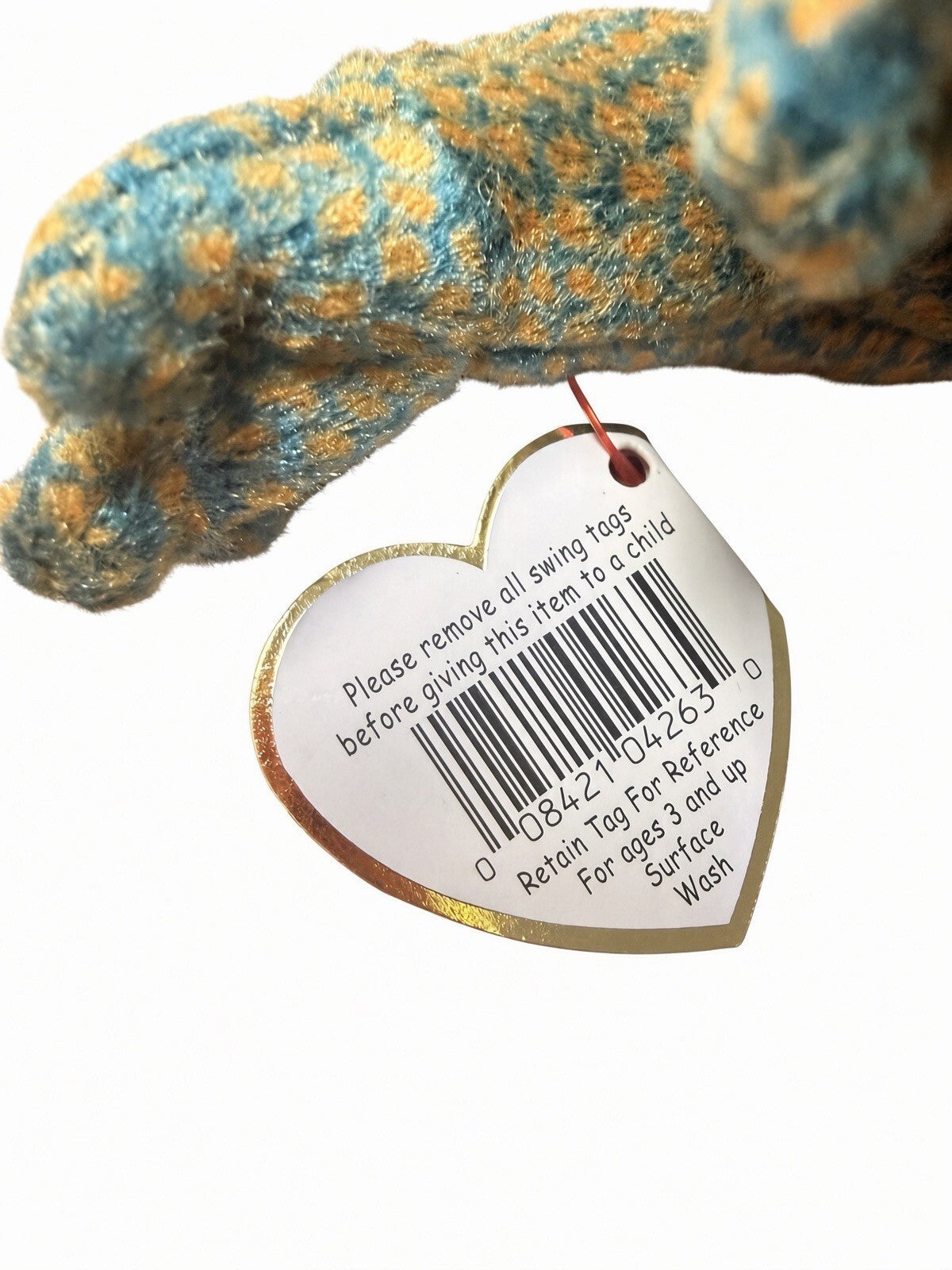 TY Beanie Baby Scaly Lizard 1999 Retired Plush Beanie Babies w/ Tags Vintage