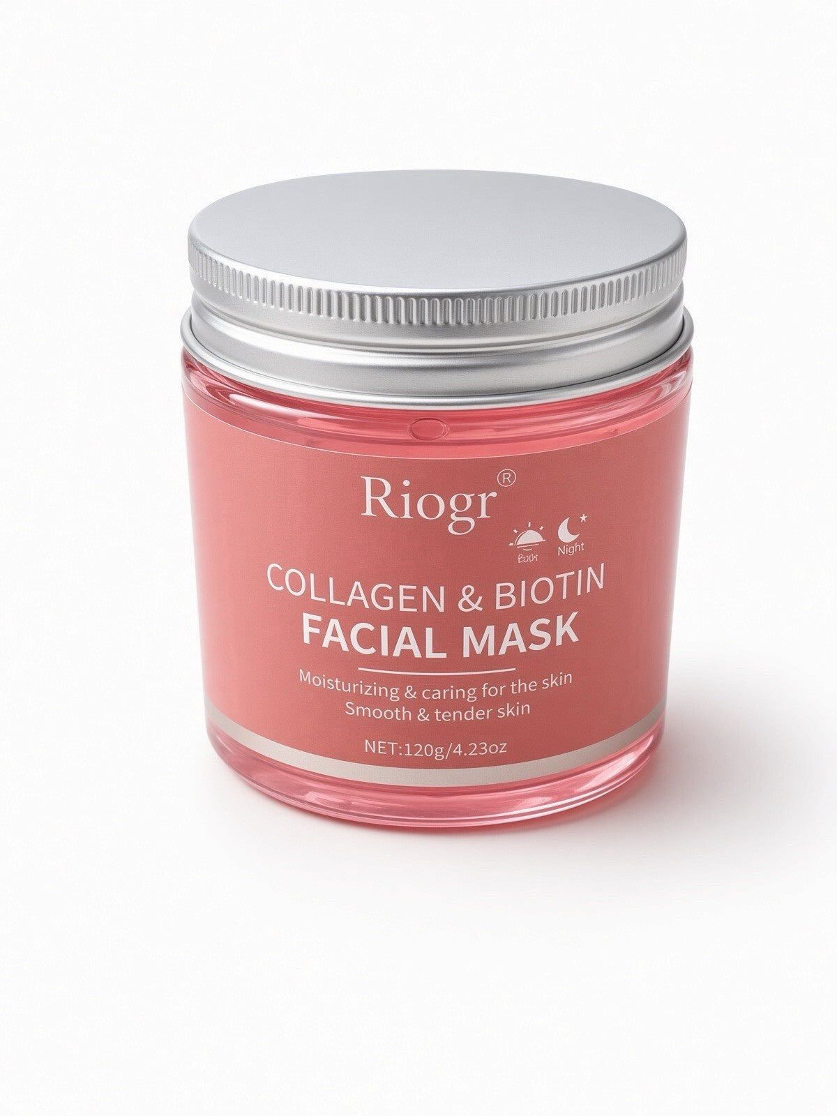 Riogr Collagen & Biotin Facial Mask Moisturizing Hydrating Skin Care 120g 4.23oz
