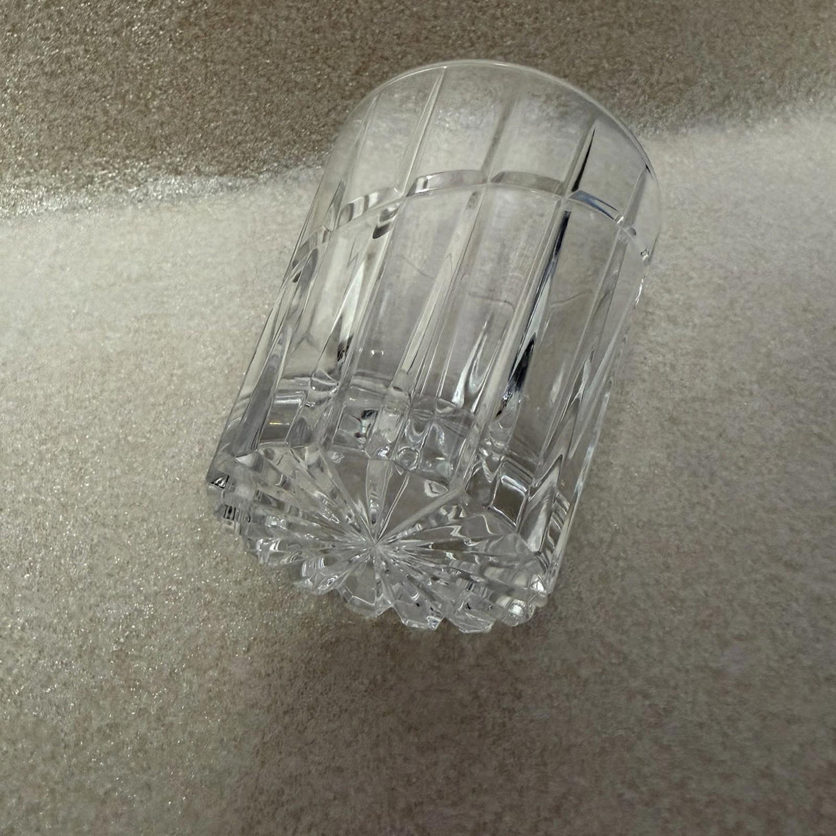 Mikasa Uptown Double Old Fashioned Tumbler – Fine Lead Crystal, 12 oz, 4” Tall