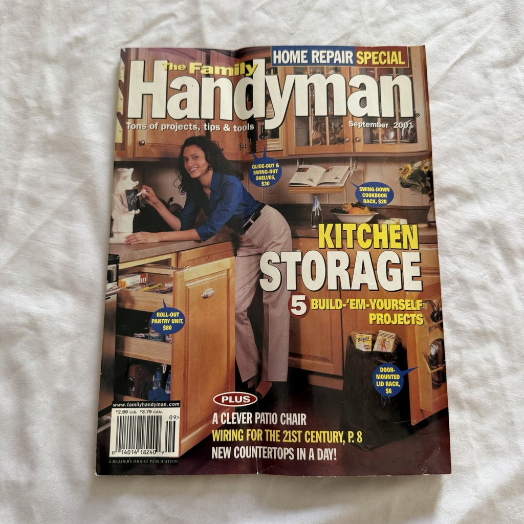 The Family Handyman September 2001 - 5 Kitchen Storage Projects!
