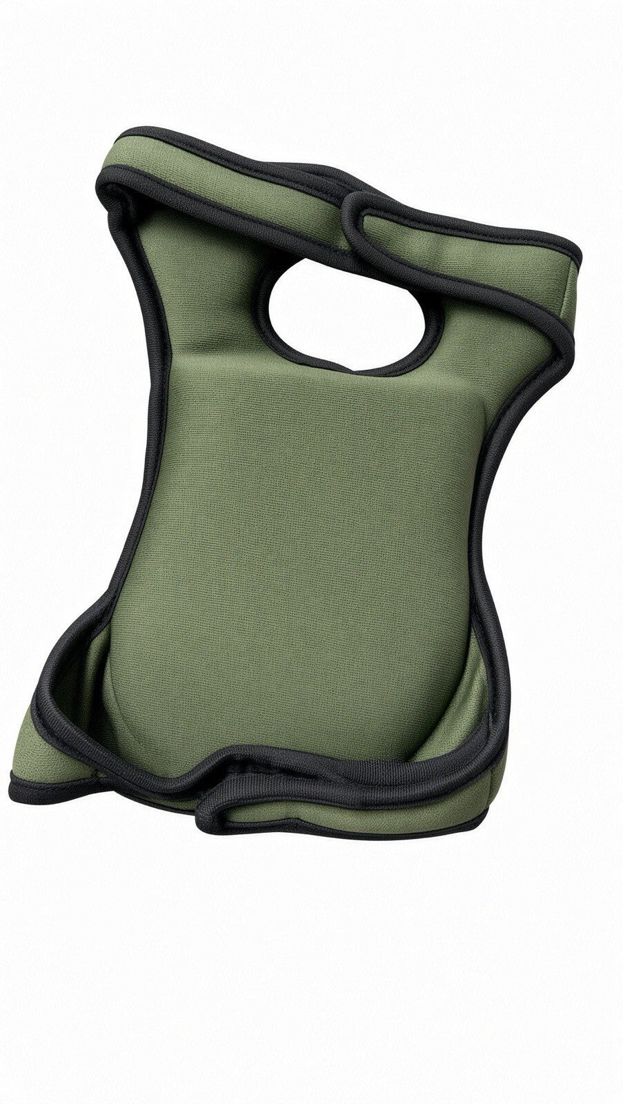 2 Pack Green Neoprene Knee Pads Garden Work Kneeling Pads Adjustable Pair